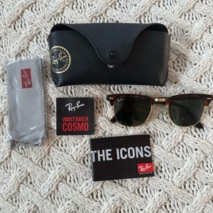Lightly used Ray-Ban Clubmasters